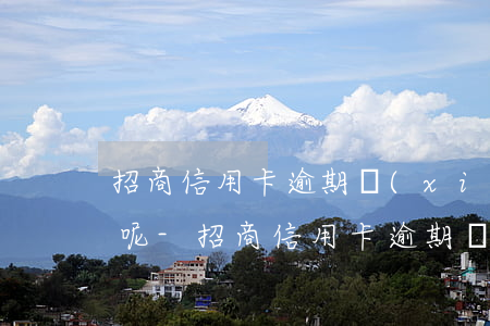 招商信用卡逾期協(xié)商不了怎么辦呢-招商信用卡逾期協(xié)商不了怎么辦呢怎么解決
