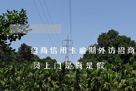招商信用卡逾期外访 招商信用卡逾期外访人员上门是真是假