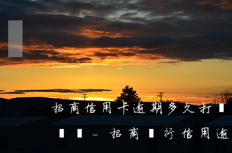 招商信用卡逾期多久打聯(lián)系人電話-招商銀行信用逾期多長(zhǎng)時(shí)間會(huì)給家人打電話