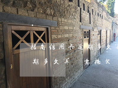 招商信用卡逾期多久算惡意-招商信用卡逾期多久算惡意拖欠