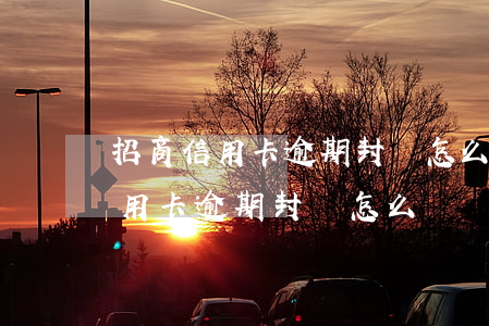 招商信用卡逾期封閉怎么還幾千啊-招商信用卡逾期封閉怎么還幾千啊怎么解除