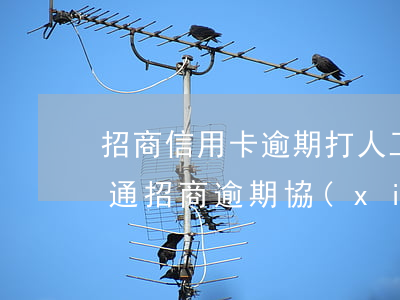 招商信用卡逾期打人工協(xié)商打不通(招商逾期協(xié)商打哪個(gè)電話)