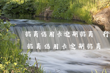 招商信用卡逾期招商銀行卡能正常使用嗎-招商信用卡逾期招商銀行卡能正常使用嗎知乎