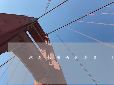 招商信用卡逾期有協(xié)商還款的嗎
