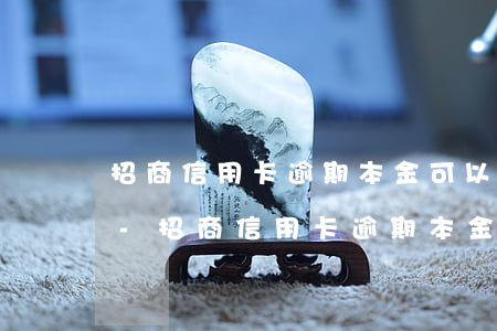 招商信用卡逾期本金可以結(jié)清嗎-招商信用卡逾期本金可以結(jié)清嗎怎么辦