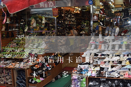 招商信用卡逾期滯納金多少(欠招商銀行信用卡1萬多逾期半年多)