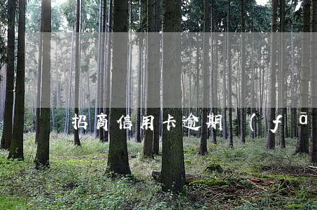 招商信用卡逾期發(fā)催收涵