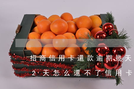 招商信用卡還款逾期幾天沒事(招商銀行逾期2天怎么還不了信用卡)