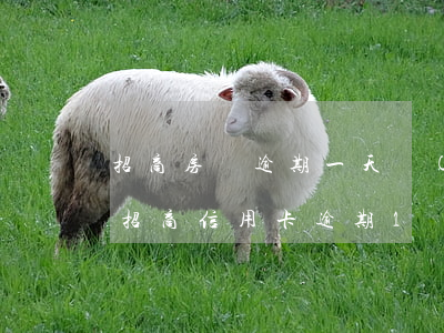 招商房貸逾期一天會(huì)影響征信嗎（招商信用卡逾期1個(gè)月影響征信嗎）