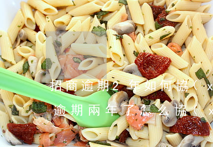 招商逾期2年如何協(xié)商還款(招商逾期兩年了怎么協(xié)商)