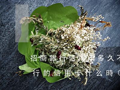 招商銀行信用卡多久不還會起訴嗎-招商銀行的信用卡什么時(shí)候不還會影響征信