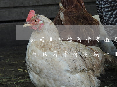 招商銀行信用卡有逾期一個月還款-招商銀行信用卡有逾期一個月還款有影響嗎