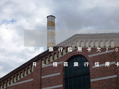 招商銀行信用卡欠20萬(wàn)逾期6月-招商銀行信用卡欠20萬(wàn)逾期6月怎么辦