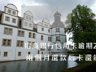 招商銀行信用卡逾期2天還款(招商銀行逾期兩個月還款后卡還能用嗎)