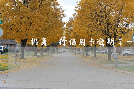 招商銀行信用卡逾期了一年