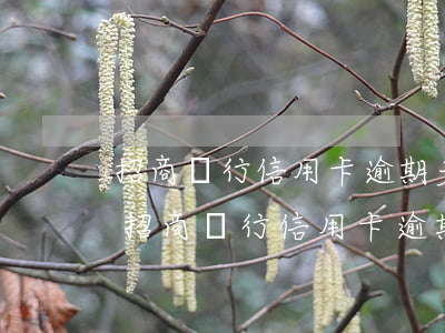 招商銀行信用卡逾期多久會對信用有影響-招商銀行信用卡逾期多久會對信用有影響