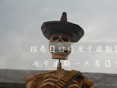 招商銀行信用卡逾期幾天能消除(招商銀行信用卡逾期一天有沒有影響?)