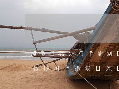 招商銀行信用卡逾期幾天記入征信-招商銀行信用卡逾期幾天記入征信