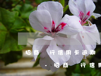 招商銀行信用卡逾期會自動(dòng)注銷嗎-招商銀行信用卡逾期會自動(dòng)注銷嗎怎么辦