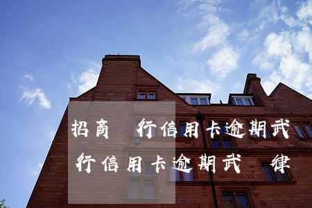 招商銀行信用卡逾期武漢律師打電話（招商銀行信用卡逾期武漢律師）