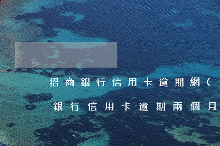 招商銀行信用卡逾期網(wǎng)逃(招商銀行信用卡逾期兩個月法務部說要報案)