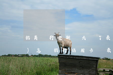 招商銀行逾期兩天還了最低還款會(huì)怎樣（招行信用卡還最低還款還算逾期）