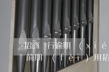 招商銀行逾期協(xié)商還款需不需要前期費(fèi)用（招行協(xié)商還款之后逾期會怎么樣）
