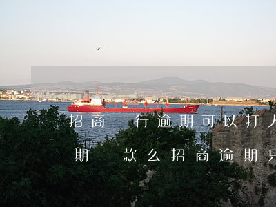 招商銀行逾期可以打人工協(xié)商分期還款么（招商逾期只能選擇個(gè)性化分期嗎）