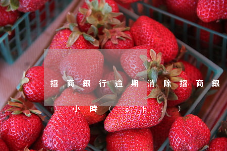 招商銀行逾期消除(招商銀行逾期幾個(gè)小時(shí))
