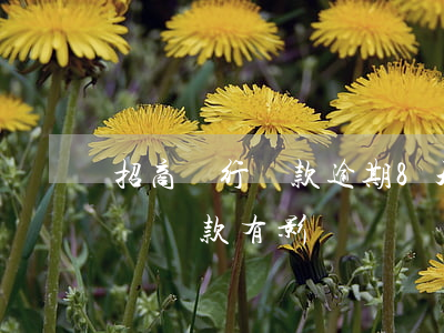 招商銀行還款逾期8天(招商銀行逾期一天全額還款有影響嗎)