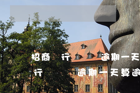 招商銀行閃電貸逾期一天算逾期嗎-招商銀行閃電貸逾期一天算逾期嗎怎么辦