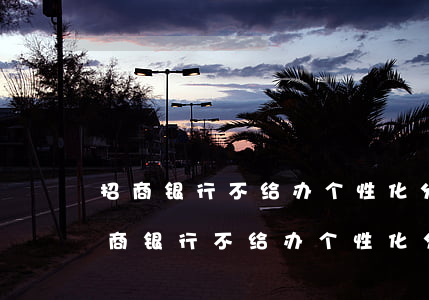 招商银行不给办个性化分期有啥好办法-招商银行不给办个性化分期有啥好办法吗