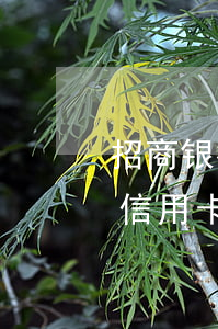 招商银行信用卡逾期一天还款6-招商银行信用卡逾期一天还款6次