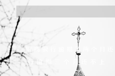 招商银行逾期了两个月还了最低还能用吗（招行逾期三个月还不上）