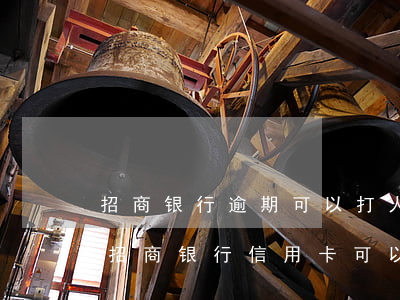 招商银行逾期可以打人工协商不上征信吗?（欠招商银行信用卡可以协商吗）