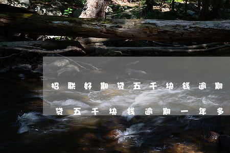 招联好期贷五千块钱逾期一年多-招联好期贷五千块钱逾期一年多会起诉吗