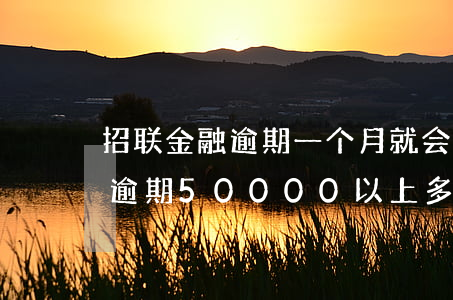 招联金融逾期一个月就会被起诉吗(招联金融逾期50000以上多久会起诉)