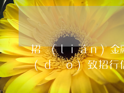 招聯(lián)金融逾期會(huì)導(dǎo)致招行信用卡封卡嗎（招行信用卡刷爆了逾期）