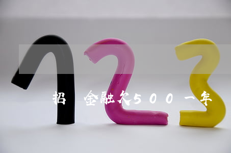 招聯金融欠500一年沒還了