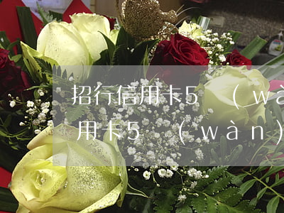 招行信用卡5萬(wàn)逾期(招商銀行信用卡5萬(wàn)逾期)