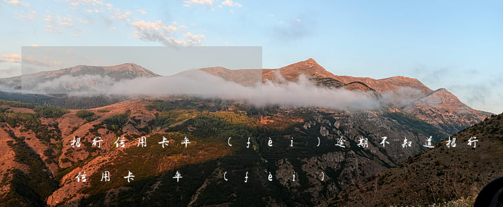 招行信用卡年費(fèi)逾期不知道(招行信用卡 無年費(fèi))