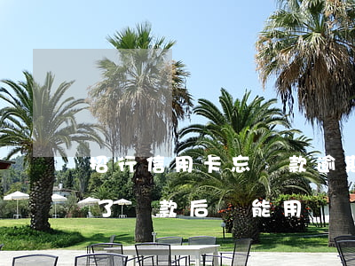招行信用卡忘還款逾期(招商銀行信用卡逾期了還款后還能用嗎)
