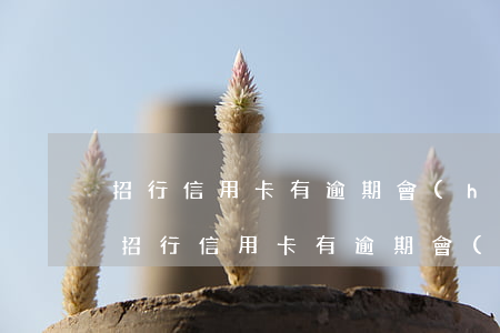 招行信用卡有逾期會(huì)影響房貸嗎 招行信用卡有逾期會(huì)影響房貸嗎上征信嗎
