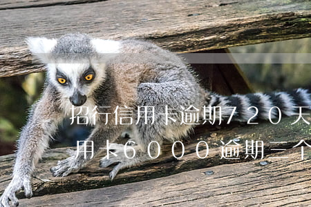 招行信用卡逾期720天涨息-招商银行信用卡6000逾期三个月要起诉我真的么