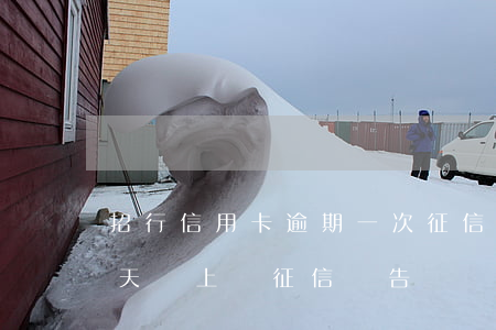招行信用卡逾期一次征信(招行信用卡逾期幾天,會上報征信報告)