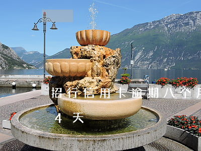 招行信用卡逾期八个月解冻(招行信用卡 逾期4天)