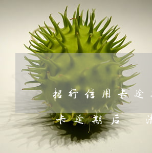 招行信用卡逾期后還清還能用嗎-招行信用卡逾期后還清還能用嗎現(xiàn)在
