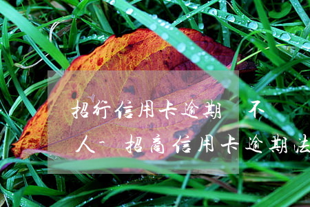招行信用卡逾期會不會聯(lián)系家人-招商信用卡,逾期法院會通知你嗎?