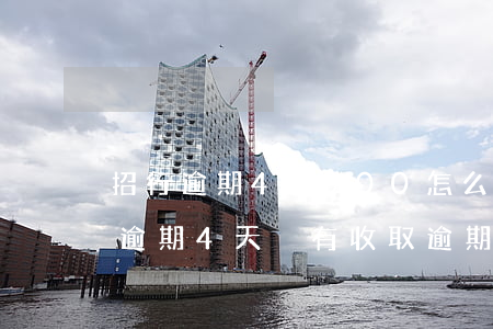 招行逾期40000怎么辦(招商銀行e招貸逾期4天沒有收取逾期費用)