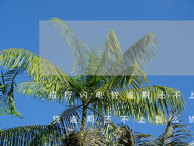 招行闪电贷逾期还不上怎么协商-招行闪电贷逾期还不上怎么协商还款